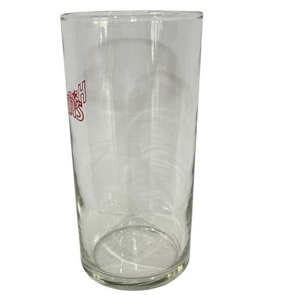 Vintage Harrah's Casino Clear Cocktail Glass Barware Red Logo Souvenir 8 oz - Picture 7 of 11